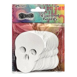 Dylusions Dyamond Boards - Small Skulls