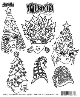 Dinky Christmas Heads