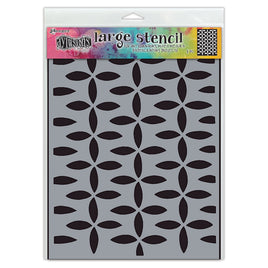 Dylusions Stencil Retro Grid - Large