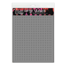 Dylusions Stencil Double Dot Grid - Large