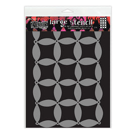 Dylusions Stencil Outer Peace - Large