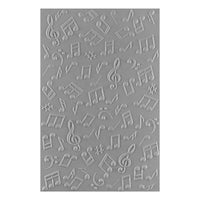 Musical Notes 3D Embossing Folder