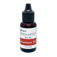 49 and Market Dye Ink Pad, Strawberry Pie