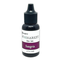 49 and Market Dye Ink Pad, Sangria