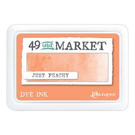 49 and Market Dye Ink Pad, Just Peachy