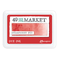 49 and Market Dye Ink Pad, Strawberry Pie