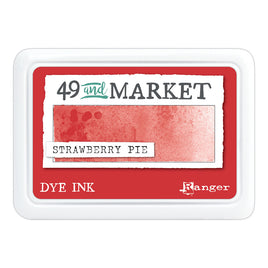 49 and Market Dye Ink Pad, Strawberry Pie