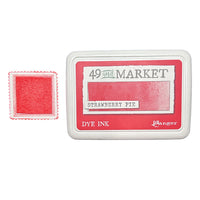 49 and Market Dye Ink Pad, Strawberry Pie