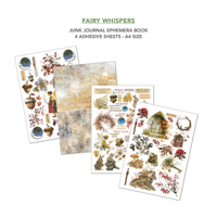 Fairy Whispers Junk Journal & Ephemera Book A4 32/Pkg