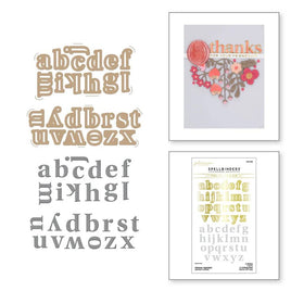 Glimmer Alphabet Glimmer Hot Foil Plate & Die Set