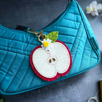 Felt Cheeky Apple Etched Dies