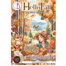 Hello Fall Junk Journal & Ephemera Book A4 32/Pkg