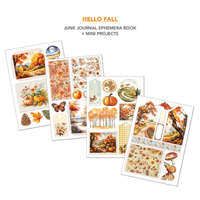 Hello Fall Junk Journal & Ephemera Book A4 32/Pkg