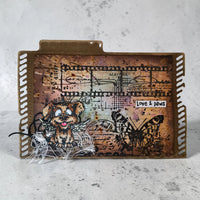 #1334 Splatter Film - A6 Stamp Set