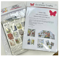 June 13, 2026 - Wildflower Garden Cards & Tags Class with Ecstasy Crafts - Crafters Classroom