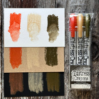 Tim Holtz Distress® Halloween Pearlescent Crayon Set #5