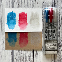 Tim Holtz Distress® Christmas Pearlescent Crayon Set #5