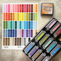 Tim Holtz Distress® Label Sheets Assorted - Black or White Printing