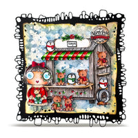 #1392 North Pole Toy - A7 Stamp Set