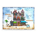 #1474 Happy Town People - A5 Stamp Set