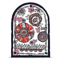 #1478 Graphic Coquelicots - A6 Stamp Set