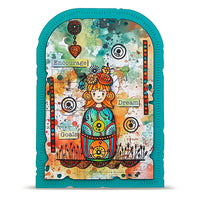 #1478 Graphic Coquelicots - A6 Stamp Set