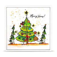 #1469 Baubles of Season - A6 Stamp Set