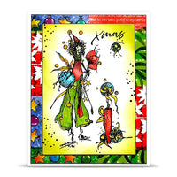 #1470 Aerial Carol - A6 Stamp Set