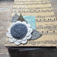 Felt Sunflower Bloom Etched Dies