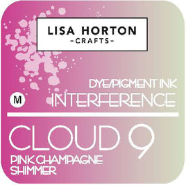 Pink Champagne Shimmer - Lisa Horton Interference Ink