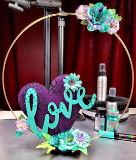 February 10, 2024 - LOVE - Mixed Media with Art Anthology Crafters Classroom