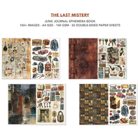 The Last Mystery Junk Journal & Ephemera Book A4 32/Pkg