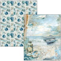 Mixed Media Book Edge of the Ocean A4 Maxi - Ciao Bella LuMania