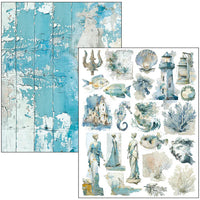 Mixed Media Book Edge of the Ocean A4 Maxi - Ciao Bella LuMania