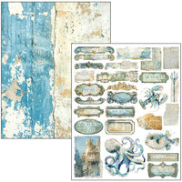 Mixed Media Book Edge of the Ocean A4 Maxi - Ciao Bella LuMania