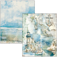 Mixed Media Book Edge of the Ocean A4 Maxi - Ciao Bella LuMania