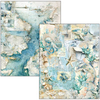 Mixed Media Book Edge of the Ocean A4 Maxi - Ciao Bella LuMania
