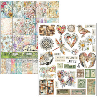 Mixed Media Book The Sound of Spring A4 Maxi - Ciao Bella LuMania
