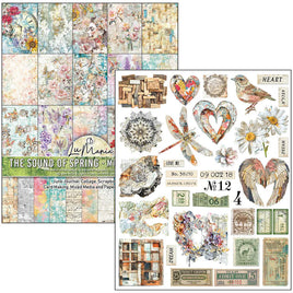 Mixed Media Book The Sound of Spring A4 Maxi - Ciao Bella LuMania