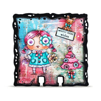 #1395 Winter Mint - A7 Stamp Set