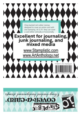 Harlequin | Cover-A-Card - Impression Obsession by Stamplistic