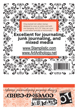 Quilt | Cover-A-Card - Impression Obsession by Stamplistic