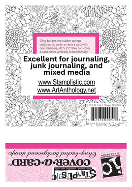 Flower Doodles | Cover-A-Card - Impression Obsession by Stamplistic