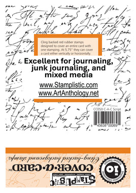 Script | Cover-A-Card - Impression Obsession by Stamplistic