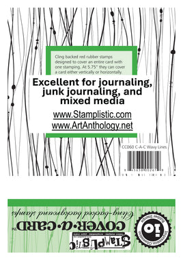 Wavy Lines | Cover-A-Card - Impression Obsession by Stamplistic