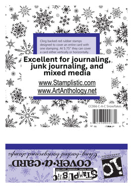 Snowflakes | Cover-A-Card - Impression Obsession by Stamplistic