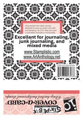 Round Floral | Cover-A-Card - Impression Obsession by Stamplistic