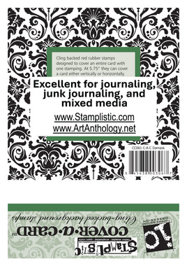 Damask | Cover-A-Card - Impression Obsession by Stamplistic