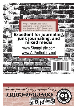 Distressed Brick | Cover-A-Card - Impression Obsession by Stamplistic