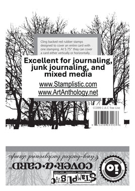 Tree Line | Cover-A-Card - Impression Obsession by Stamplistic